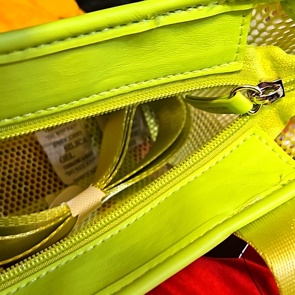 NWT FOREVER 21 MESH TOTE BAG - Picture 4 of 7